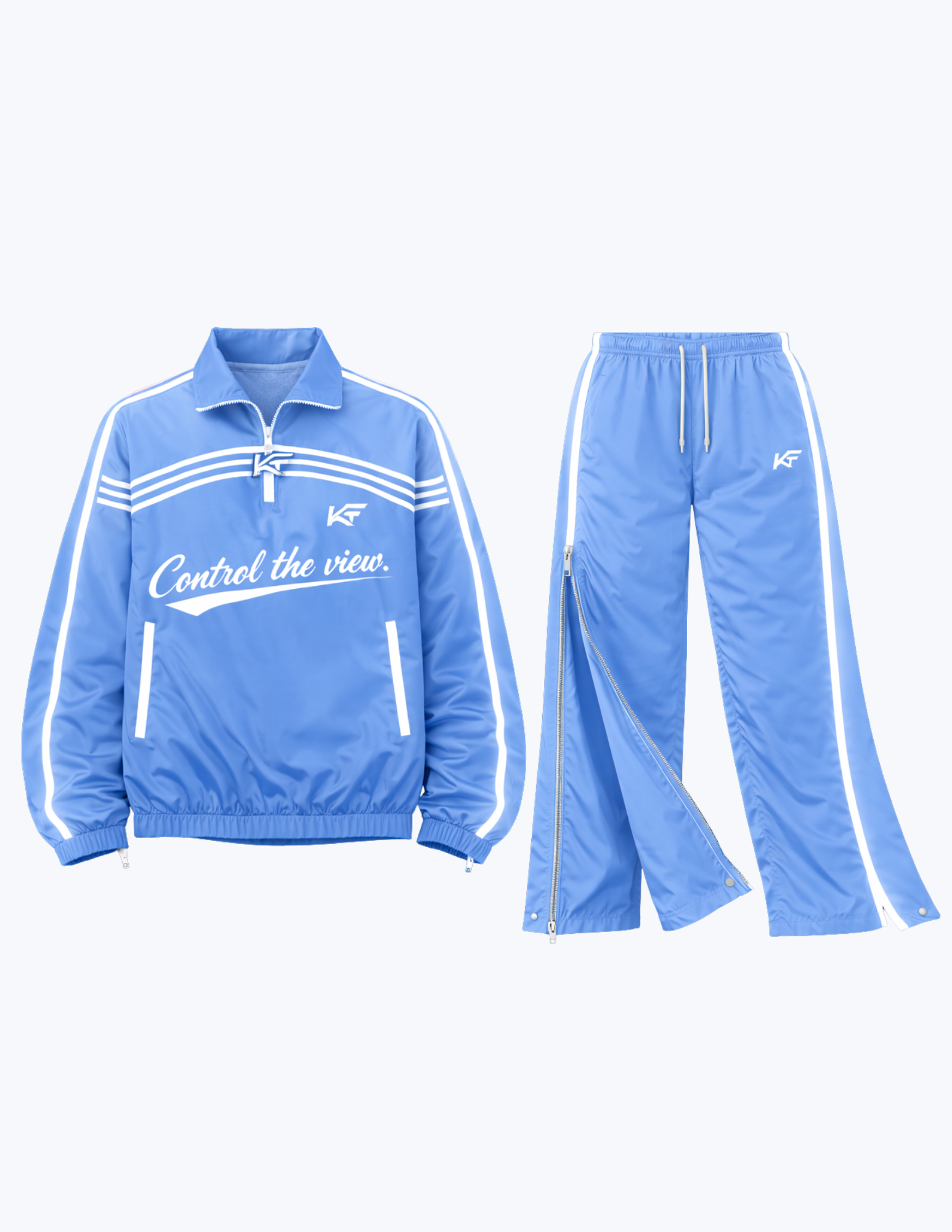 BABY BLUE TRACKSUIT