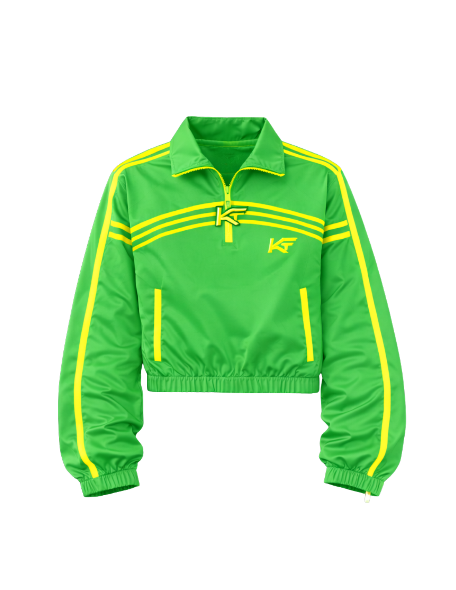 KAMO WOMENS TRACK JACKET - GREEN