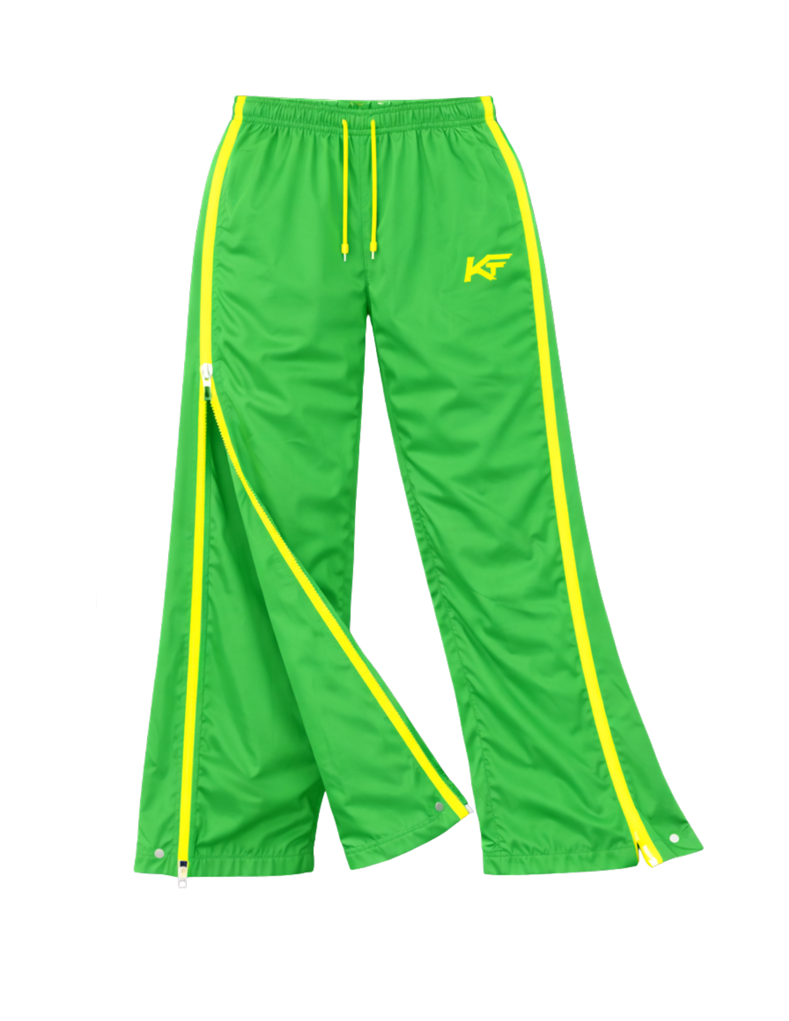 KAMO WOMENS TRACK PANTS- GREEN